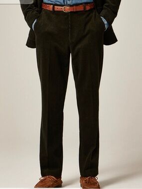 J crew pine grove Crosby Classic-fit suit pant in Italian corduroy